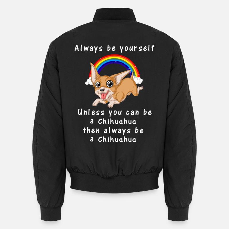 Chihuahua - Unisex Bomber Jacket - black