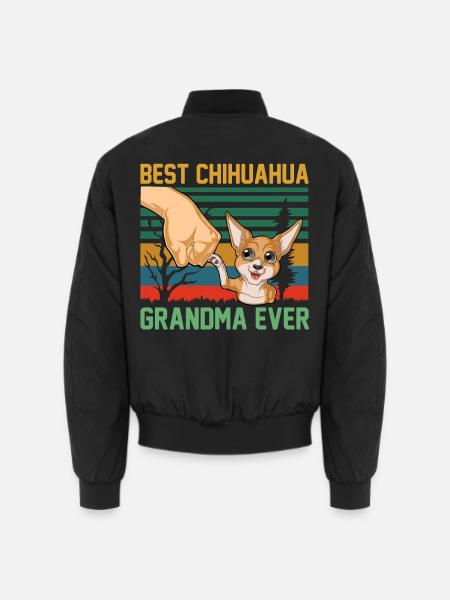 Chihuahua - Bomber unisexe - noir