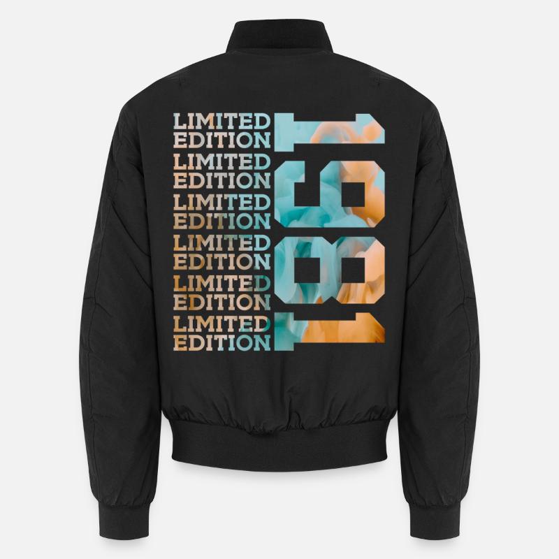 ÉDITION LIMITÉE 1981 45 ANS 45 ANS Bomber unisexe