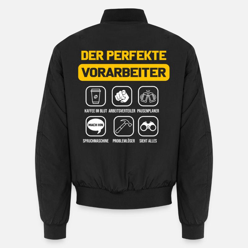 The Perfect Foreman Foreman Construction Site Construction Unisex Bomber Jacket