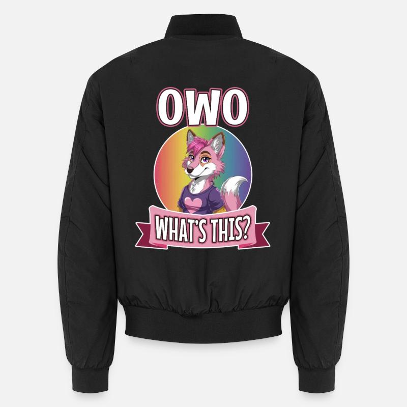 OwO What's This? Unisex Bomberjacke