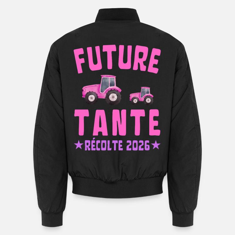 Future Tante Récolte 2026 - Bomber unisexe - noir