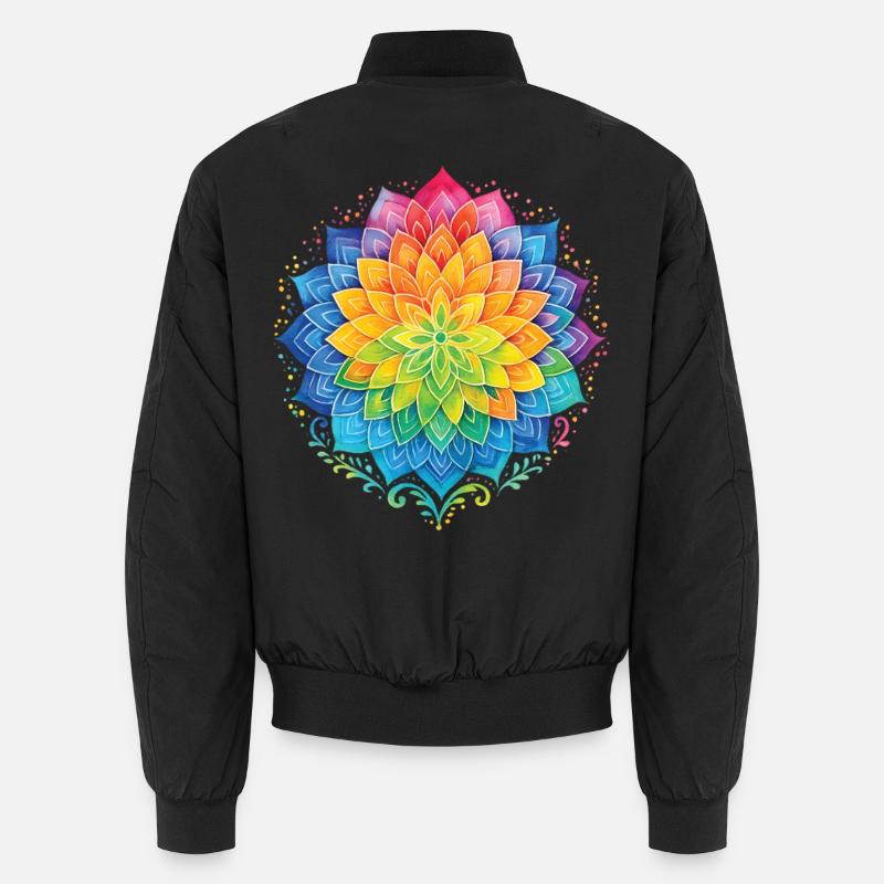 Mindfulness Affirmation Emotional Resilience Unisex Bomber Jacket