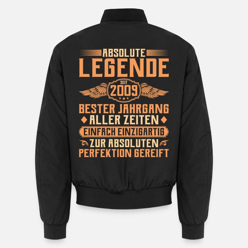 16. Geburtstag - Legende seit 2009 Unisex Bomberjacke