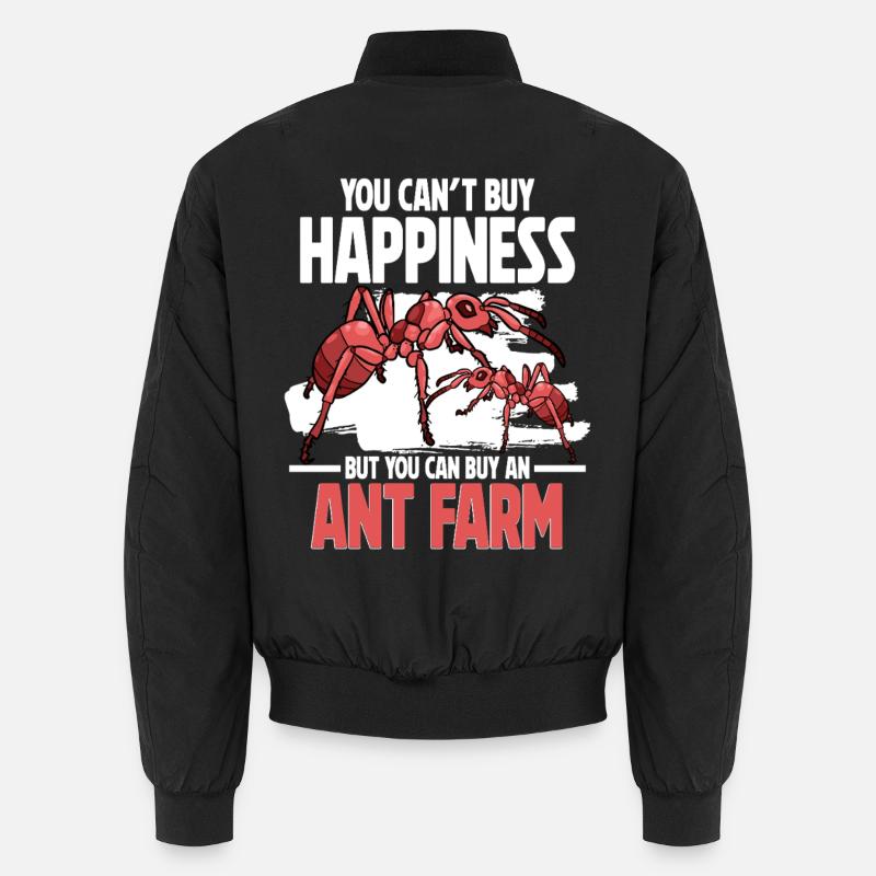 Ant Breeding Ant Breeder Ants Unisex Bomber Jacket