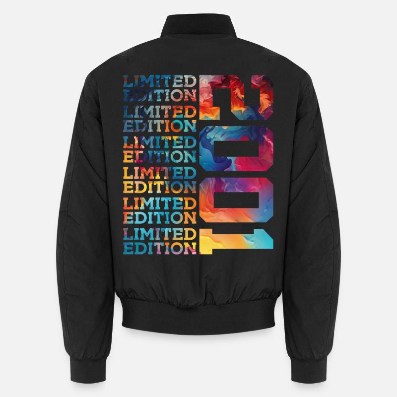 ÉDITION LIMITÉE 2001 25 ANS 25E ANNIVERSAIRE Bomber unisexe