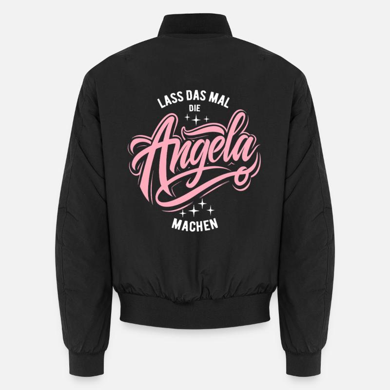Let Angela do it - Name Day Unisex Bomber Jacket