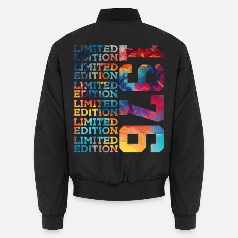 ÉDITION LIMITÉE 1976 50 ANS 50E ANNIVERSAIRE Bomber unisexe