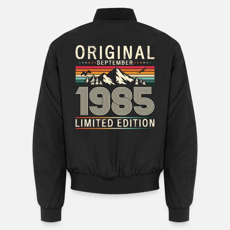 40e anniversaire Original septembre 1985 Bomber unisexe