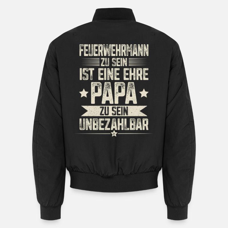 Papa pompier Bomber unisexe