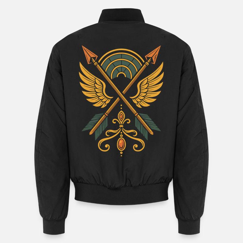Tir à l’arc cible Archer Chasse à l’arc Conception Bomber unisexe
