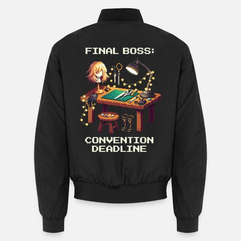 Endboss: Convention-Deadline | Cosplay - Unisex Bomber Jacket - black