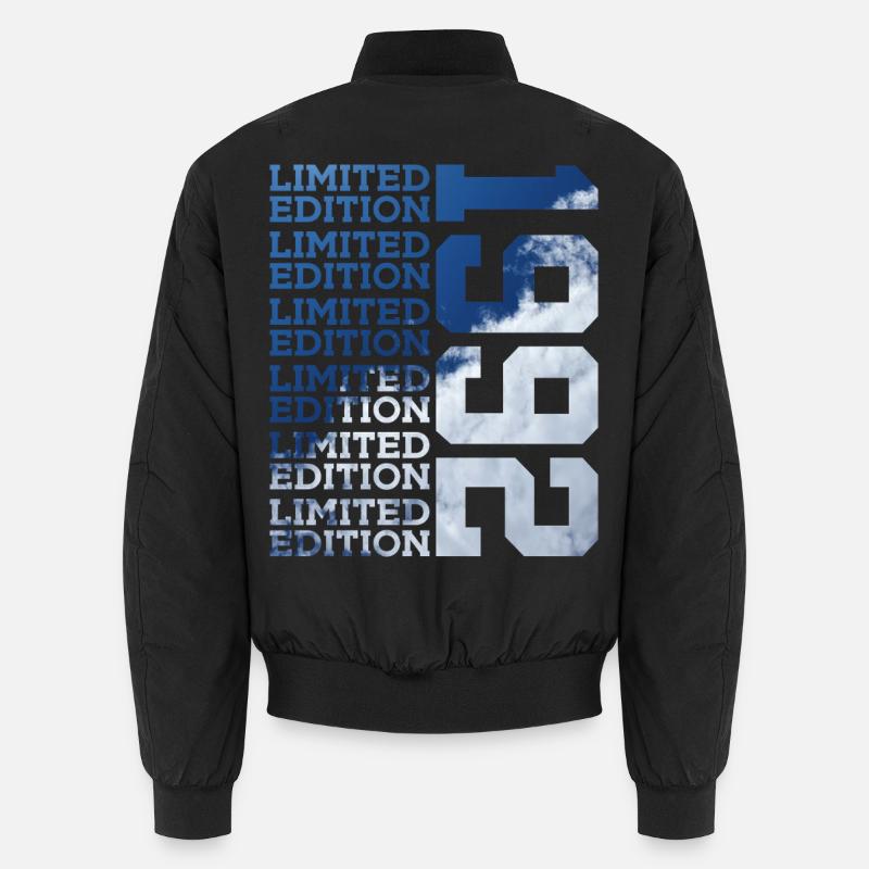 34 ANS ÉDITION LIMITÉE 1992 34E ANNIVERSAIRE Bomber unisexe