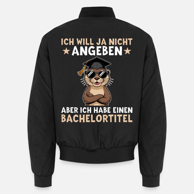 Licence - Loutre avec Licence Bomber unisexe