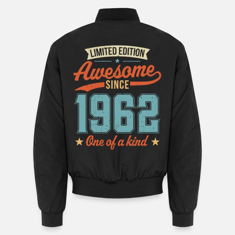 Großartig seit 1962 Unisex Bomberjacke