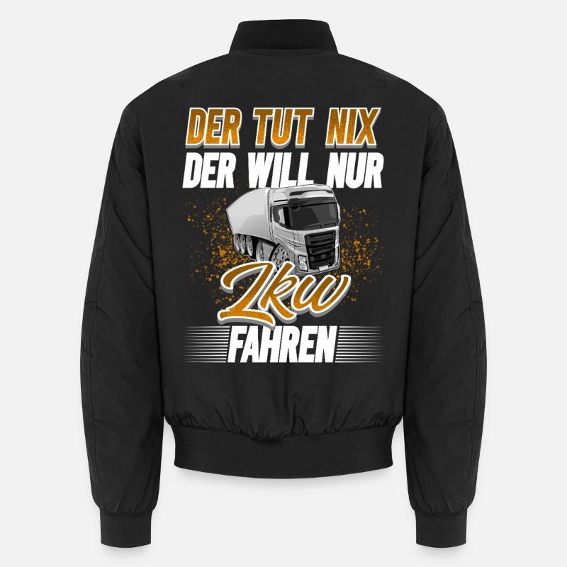 Truck Driver Unisex Bomber Jacket