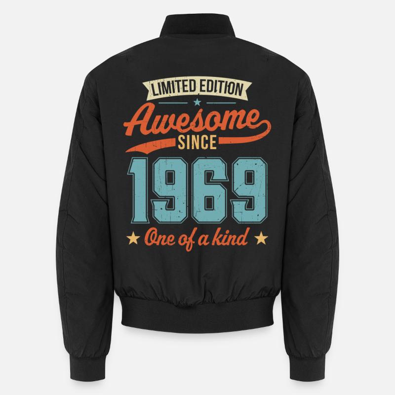 Genial seit 1969 Unisex Bomberjacke