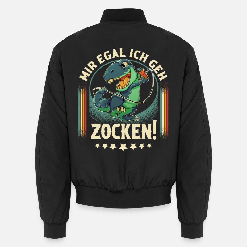 Gaming - Unisex Bomber Jacket - black