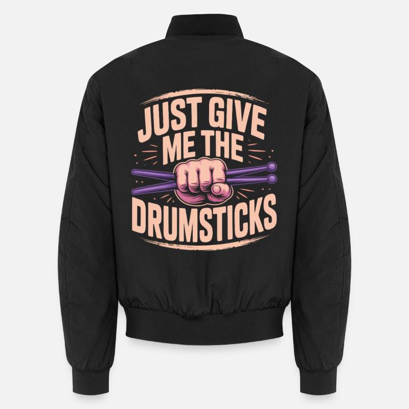 Cardio Drummer Cardio Drumming - Unisex Bomber Jacket - black