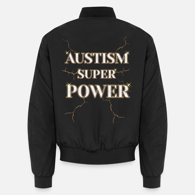 AUSTIM SUPER POWER MODERNES DESIGN Unisex Bomberjacke