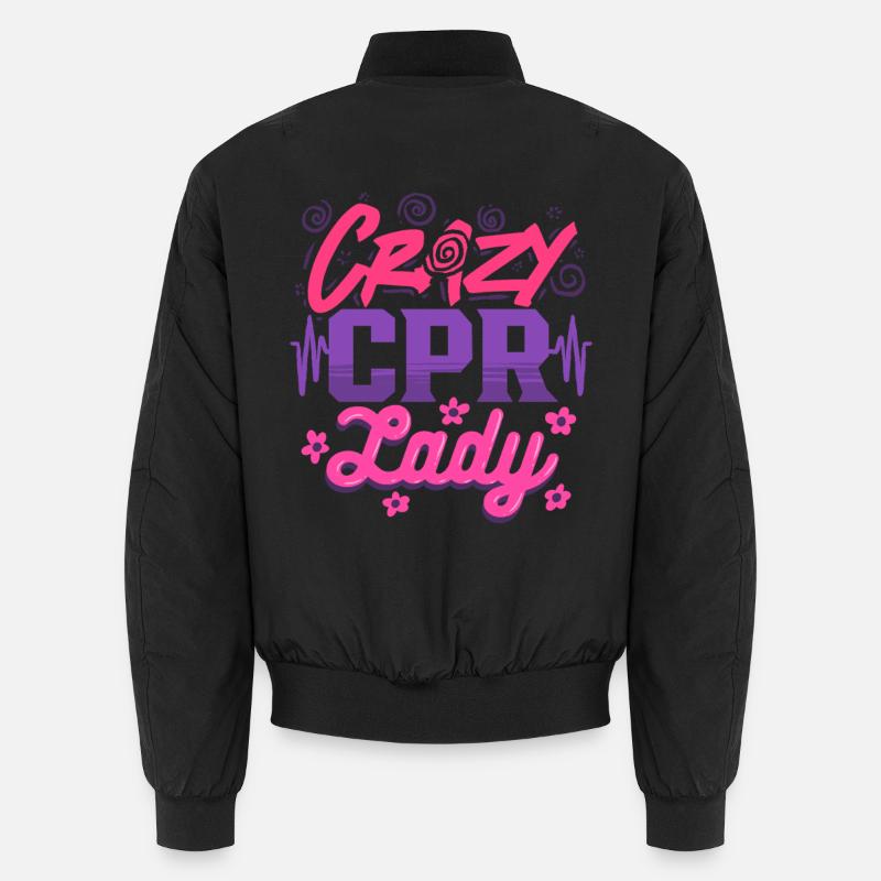 Instructeur RCR Réanimation Crazy CPR Lady Bomber unisexe