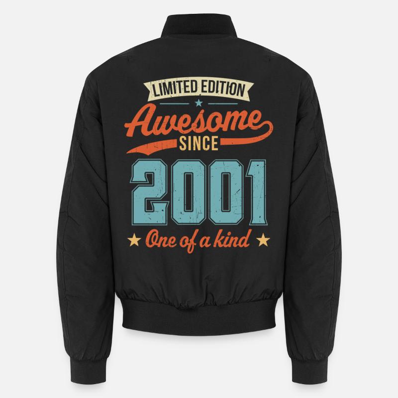 Awesome Since 2001 Unisex Bomber Jacket