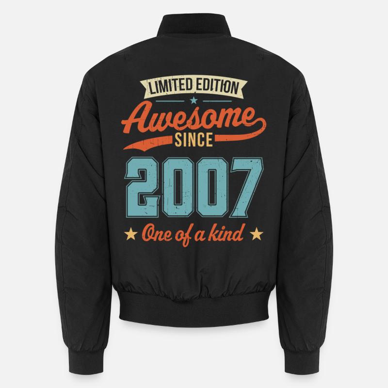 Genial seit 2007 Unisex Bomberjacke