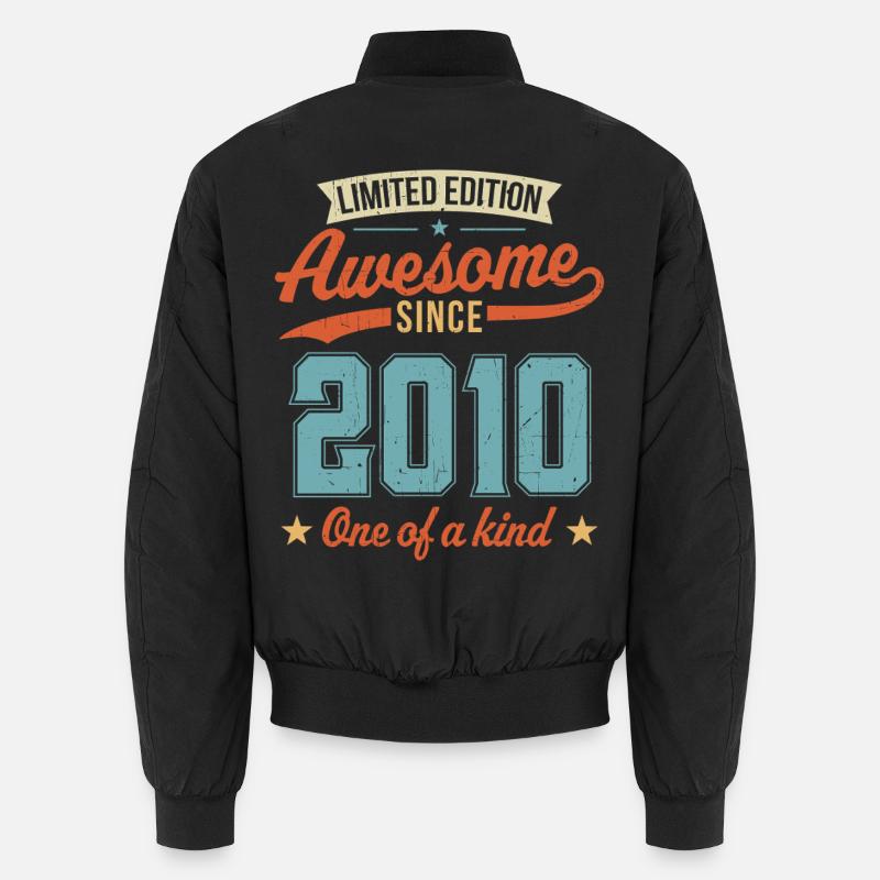 Awesome Since 2010 Unisex Bomber Jacket