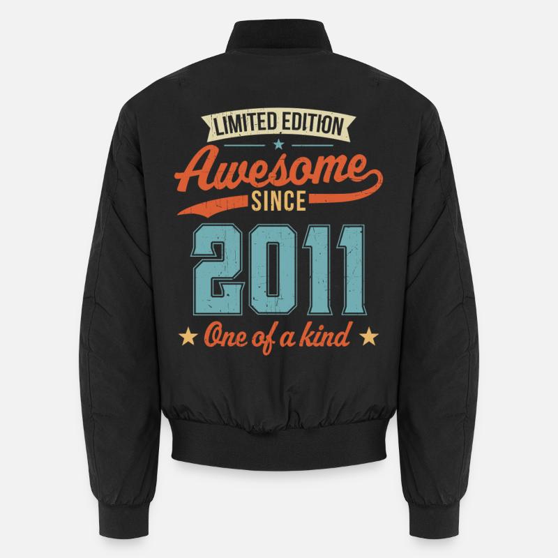 Genial seit 2011 Unisex Bomberjacke
