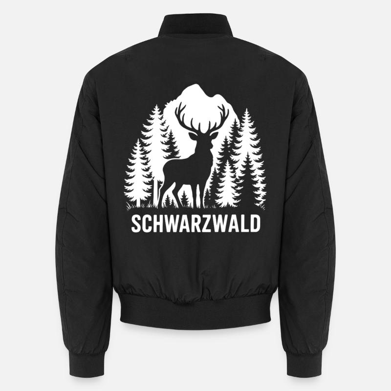 Schwarzwald - Unisex Bomberjacke - Schwarz