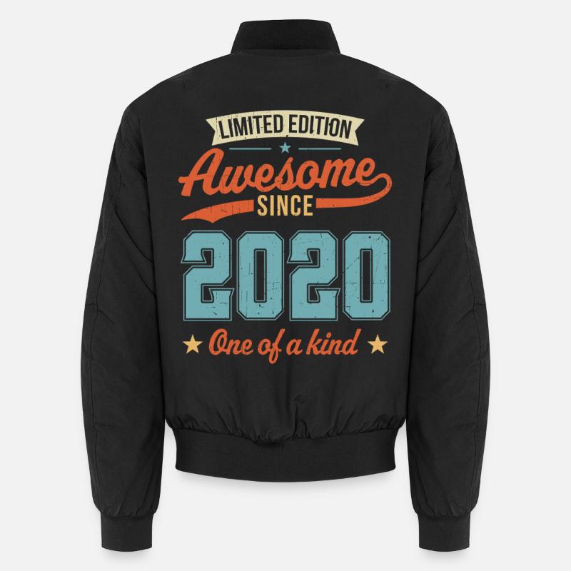 Awesome Since 2020 Unisex Bomber Jacket
