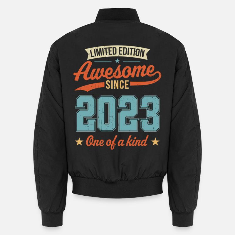Awesome Since 2023 Unisex Bomber Jacket
