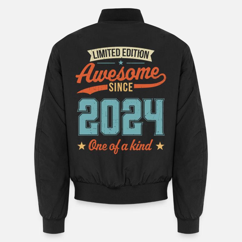 Awesome Since 2024 Unisex Bomber Jacket