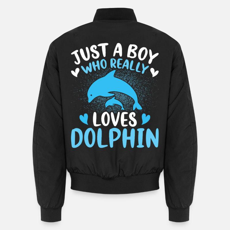 Delfin Unisex Bomberjacke