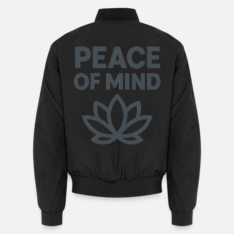 Frieden des Geistes Lotus Bomber unisexe