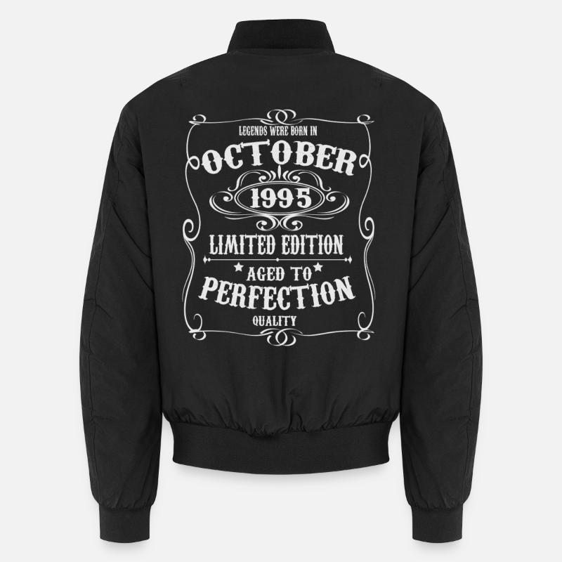 Des légendes sont nées en octobre 1995 Bomber unisexe