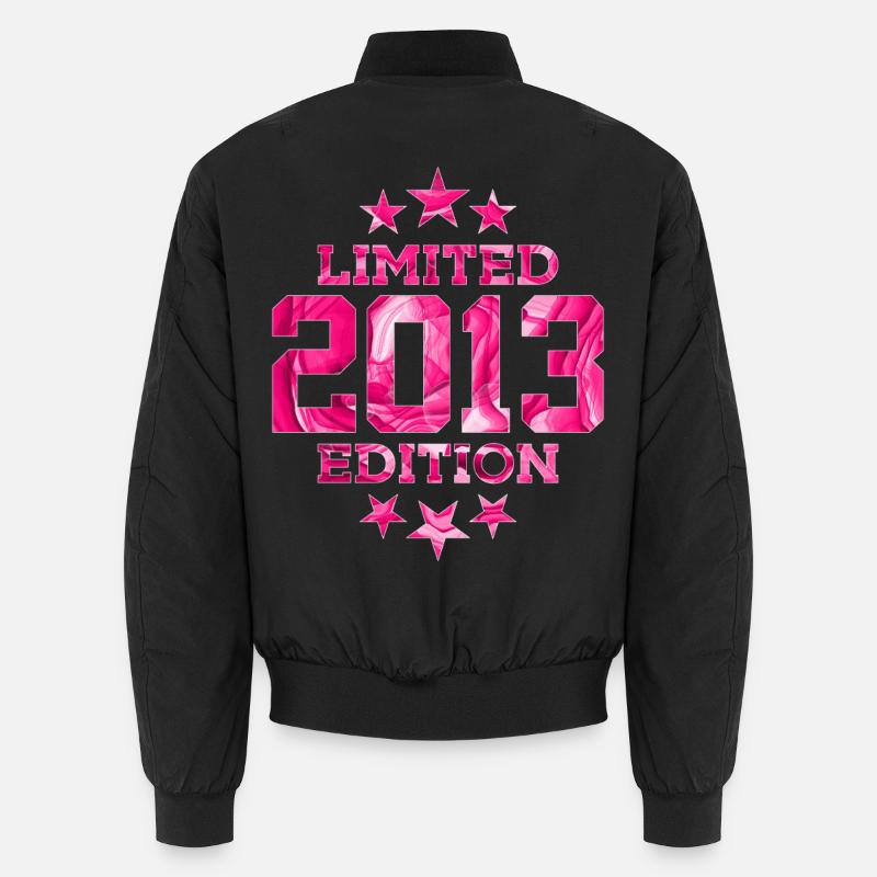 LIMITED EDITION 2013 13TH BIRTHDAY - Unisex Bomber Jacket - black