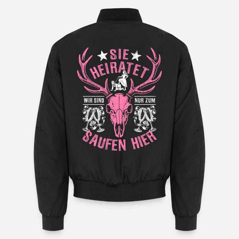 Bachelorette Party - She's getting married Unisex Bomber Jacket