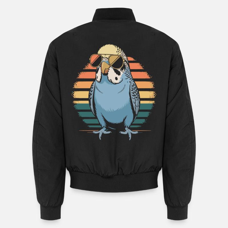 Perruche colorée Bomber unisexe