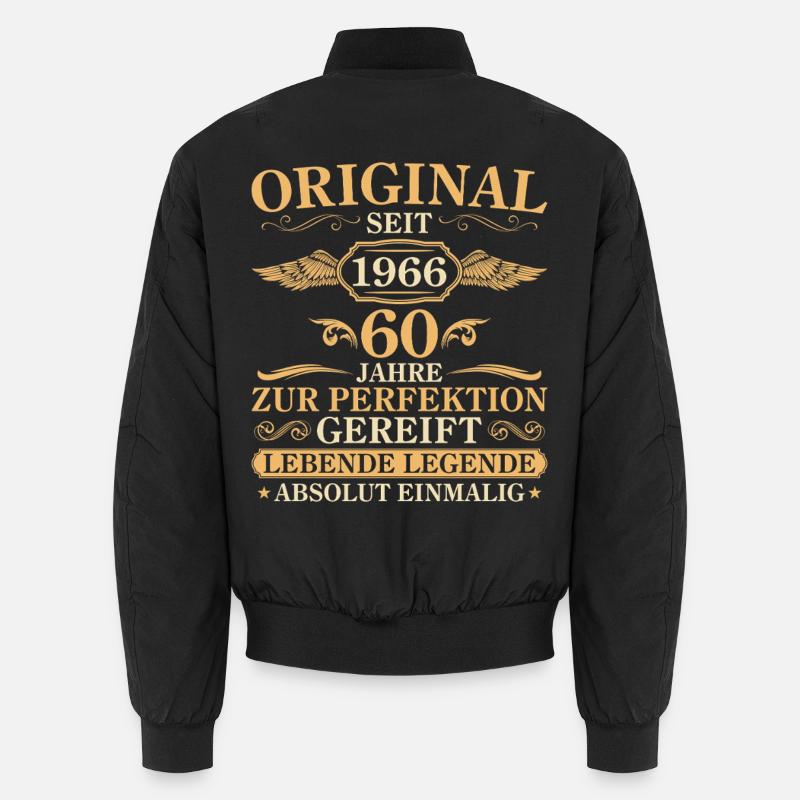 Original 1966 Vintage 60th Birthday Gift Unisex Bomber Jacket