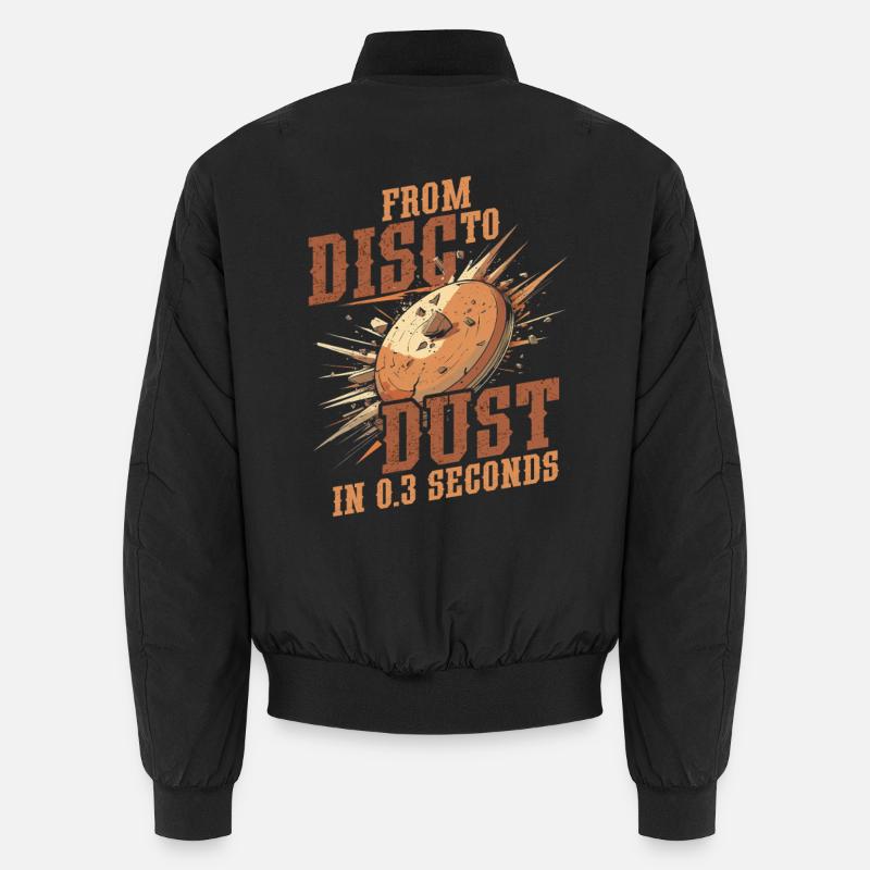 Tontaubenschießen From Disc To Dust - Unisex Bomberjacke - Schwarz