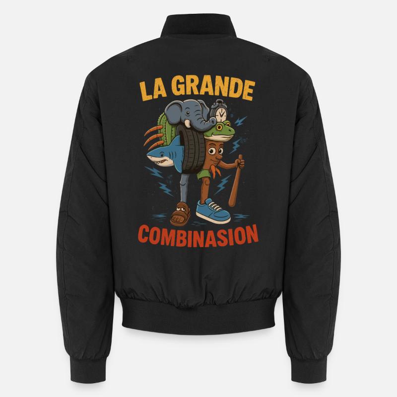 Combinasion La Grande Combinaison Italienne Brainrot Bomber unisexe