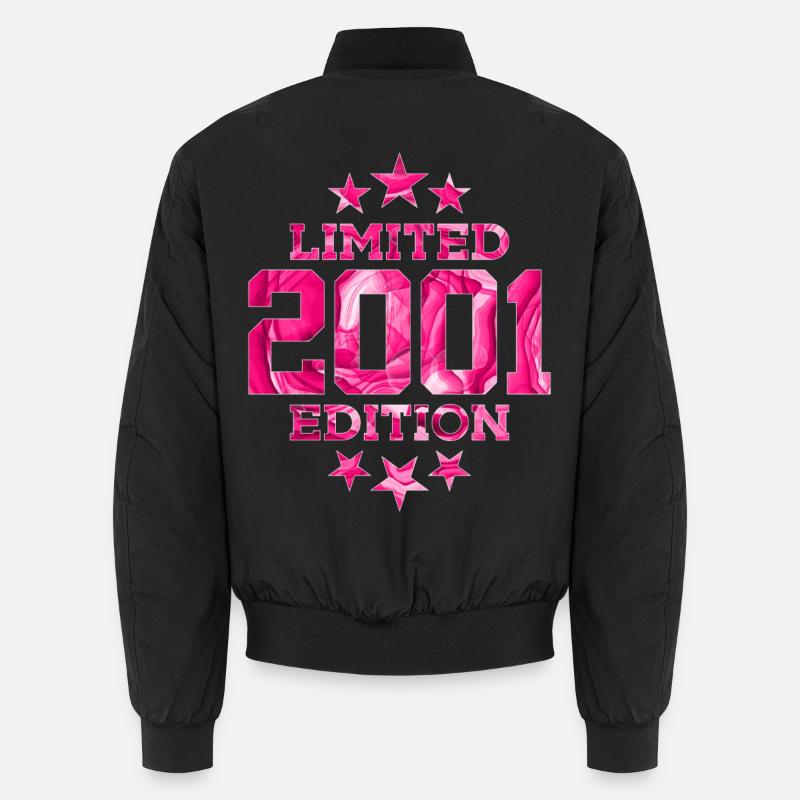 LIMITED EDITION 2001 25. GEBURTSTAG Unisex Bomberjacke