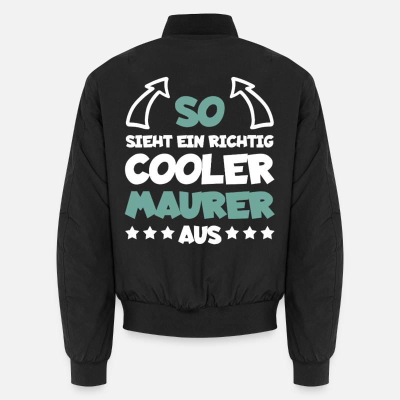 Vraiment cool Mason drôle de dire cadeau Bomber unisexe