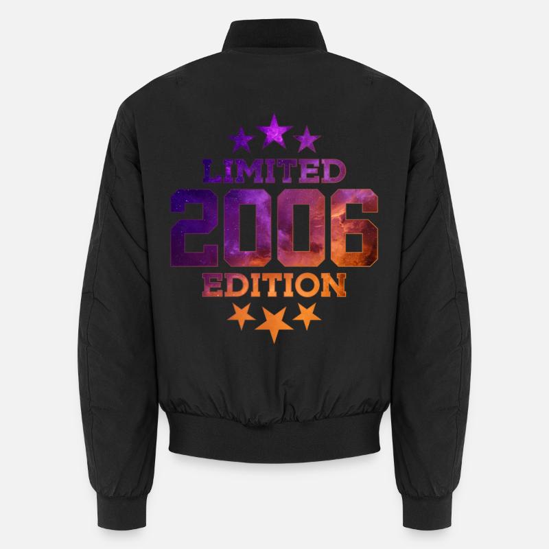 ÉDITION LIMITÉE 2006 ANNIVERSAIRE - Bomber unisexe - noir