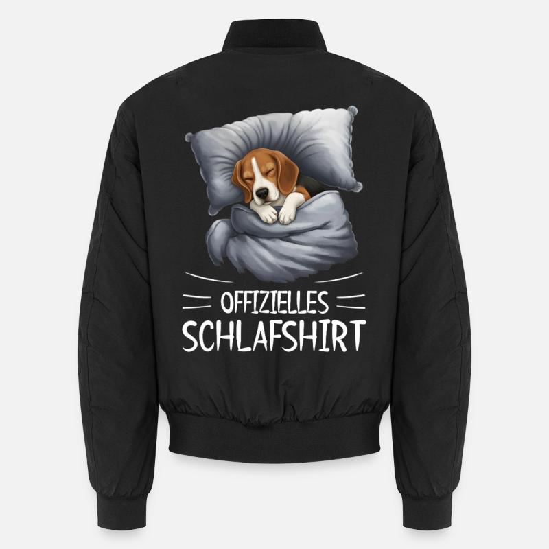 Beagle Chemise de nuit Couverture câline Bomber unisexe