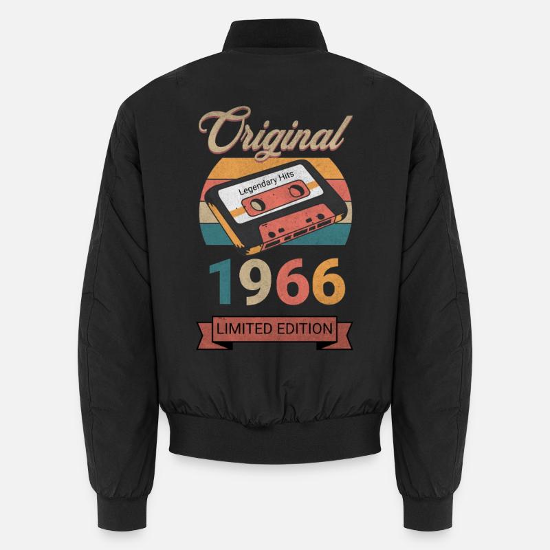 Cadeau d’anniversaire original 1966 en édition limitée Bomber unisexe