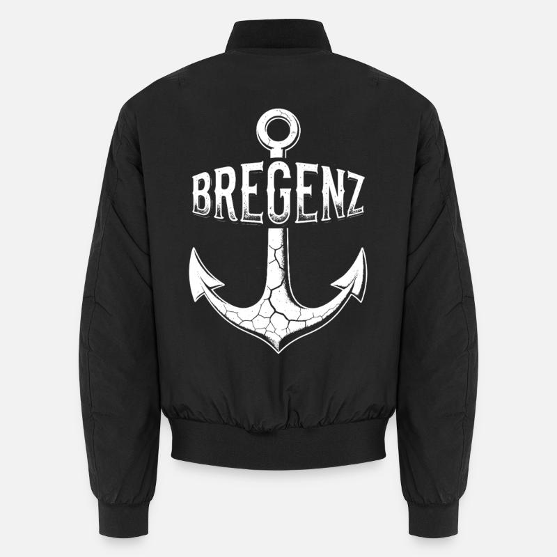 Anker Bregenz Bodensee Österreich Unisex Bomberjacke