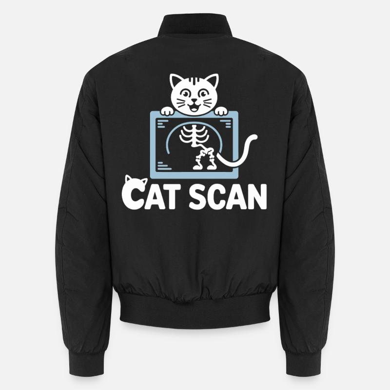 Cat Scan Graphique à rayons X pour chat Bomber unisexe
