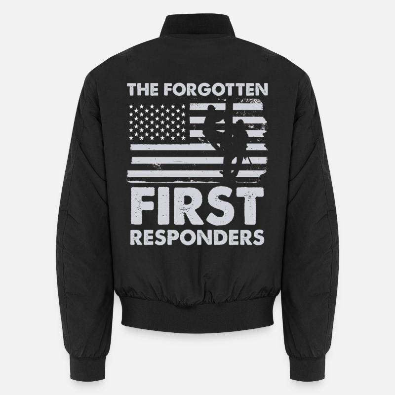Drapeau oublié des premiers intervenants Bomber unisexe